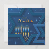 Happy Hanukkah Kaart (Voorkant)