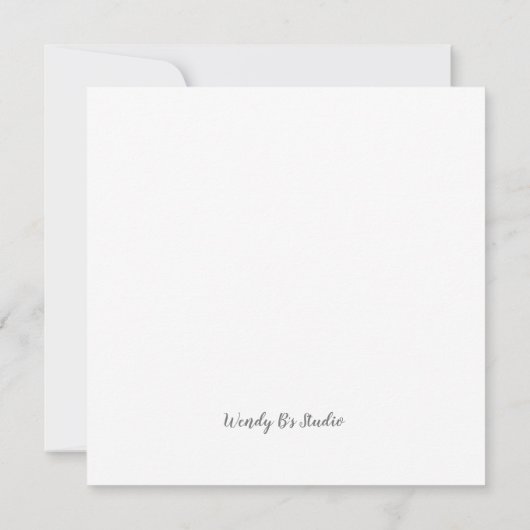 Happy Hanukkah Kaart (Achterkant)