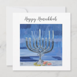 Happy Hanukkah Kaart