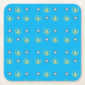 Happy Hanukkah Kartonnen Onderzetters (Voorkant)