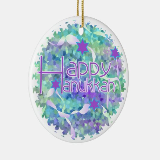 Happy Hanukkah Keepomwille Ornament (Rechts)