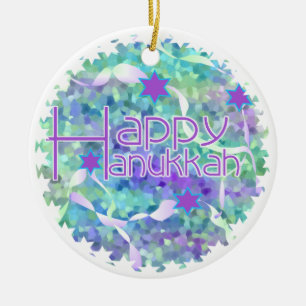 Happy Hanukkah Keepomwille Ornament