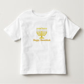 Happy Hanukkah Kinder Shirts (Voorkant)