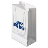 Happy Hanukkah! Klein Cadeauzakje (Voorkant Gekanteld)