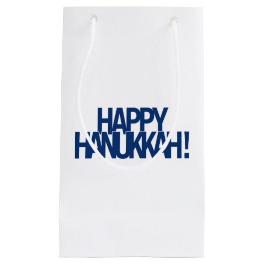 Happy Hanukkah! Klein Cadeauzakje (Voorkant)