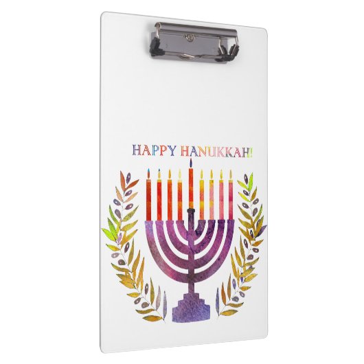 Happy Hanukkah-klembord Klembord (Rechts)