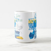 Happy Hanukkah Koffiemok (Center)
