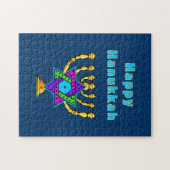Happy Hanukkah Legpuzzel (Horizontaal)