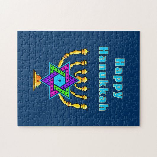 Happy Hanukkah Legpuzzel (Horizontaal)