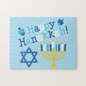 Happy Hanukkah Legpuzzel (Horizontaal)