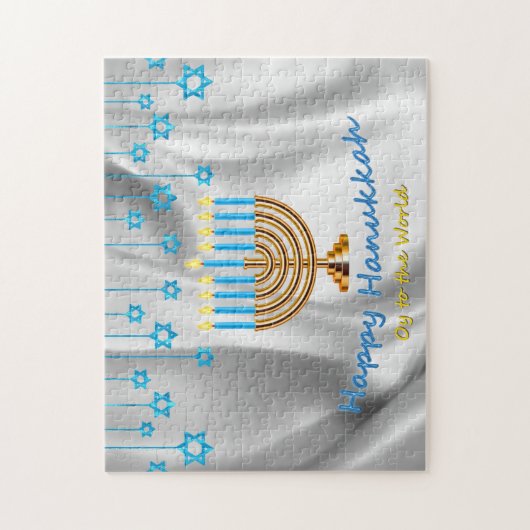 Happy Hanukkah Legpuzzel (Verticaal)