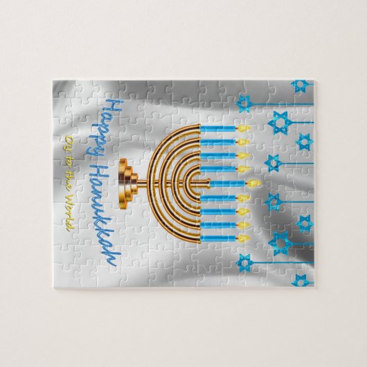 Happy Hanukkah Legpuzzel (Horizontaal)