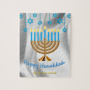 Happy Hanukkah Legpuzzel