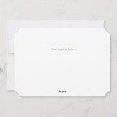 Happy Hanukkah Lijst van Light Photo Holiday Kaart (Achterkant)