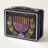 Happy Hanukkah Lunchbox (Achterkant)