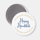 Happy Hanukkah Magneet (Voorkant / Achterkant)