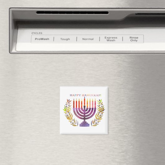 Happy Hanukkah Magnets Magneet (Insitu (Vaatwasser))