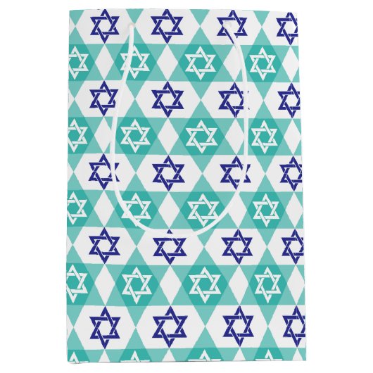 Happy Hanukkah Medium Cadeauzakje (Voorkant)