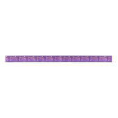 Happy Hanukkah Menorah Satin Ribbon Satijnen Lint (Voorkant)