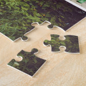 Happy Hanukkah Modern Photo Collage Cute Custom Legpuzzel (Zijkant)