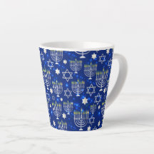 Happy Hanukkah moderne ster van David Menorah
