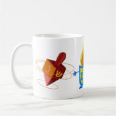 Happy Hanukkah-Mok Koffiemok (Links)