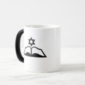 Happy Hanukkah-Mok Magische Mok (Voorkant links)