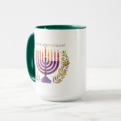 Happy Hanukkah-Mok Mok (Voorkant links)