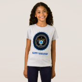 Happy Hanukkah - mooi design2 T-shirt (Voorkant volledig)