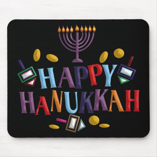 Happy Hanukkah Muismat (Voorkant)