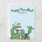 Happy Hanukkah Mustard Seeds TM Vakantie Kaart (Voorkant)