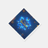 Happy Hanukkah Napkins Servet (Hoek)