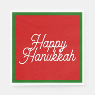Happy Hanukkah Napkins Servet