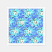 Happy Hanukkah Napkins Servet (Voorkant)