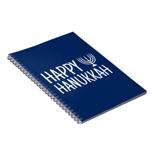 Happy Hanukkah Notitieboek (Rechterzijde)