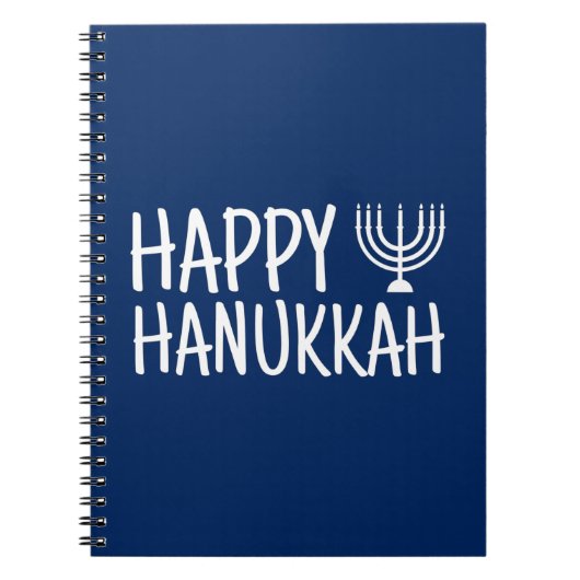 Happy Hanukkah Notitieboek (Voorkant)