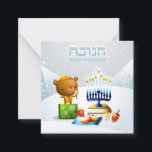 Happy Hanukkah Notitiekaartje<br><div class="desc">Happy Hanukkah</div>