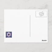 Happy Hanukkah - Orbital Dreidel Briefkaart (Achterkant)