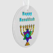 Happy Hanukkah Ornament (voorkant)