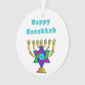 Happy Hanukkah Ornament (voorkant)