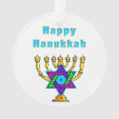 Happy Hanukkah Ornament (voorkant)