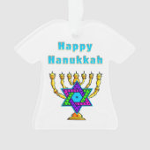 Happy Hanukkah Ornament (voorkant)