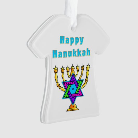 Happy Hanukkah Ornament (voorkant)