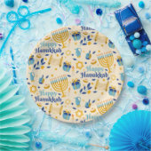 Happy Hanukkah Paper-Bord Papieren Bordje (Feest)