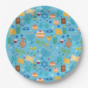 Happy Hanukkah Paper-Bord Papieren Bordje