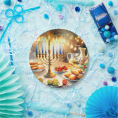 Happy Hanukkah Papieren Bordje (Feest)