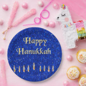 Happy Hanukkah Papieren Bordje (Feest)