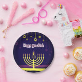 Happy Hanukkah Papieren Bordje (Feest)