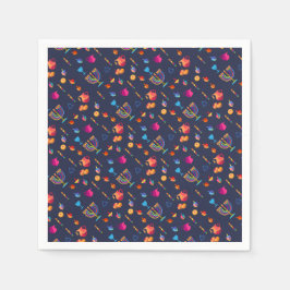 Happy Hanukkah Party Mooie Decoratie Servet