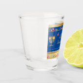 Happy Hanukkah Party Mooie Decoratie Shot Glas (Links)